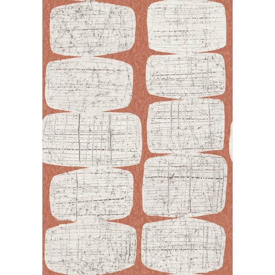 RoomMates Mid-Century Beads Peel & Stick Wallpaper
